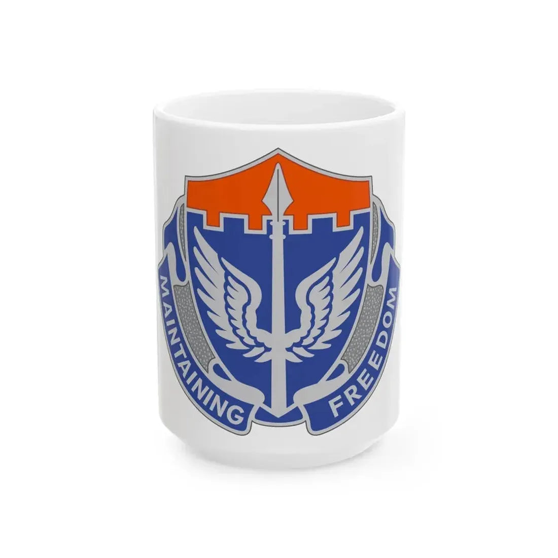 137 Aviation Regiment (U.S. Army) White Coffee Mug 15oz - Go Mug Yourself