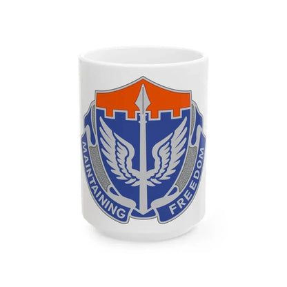 137 Aviation Regiment (U.S. Army) White Coffee Mug 15oz - Go Mug Yourself