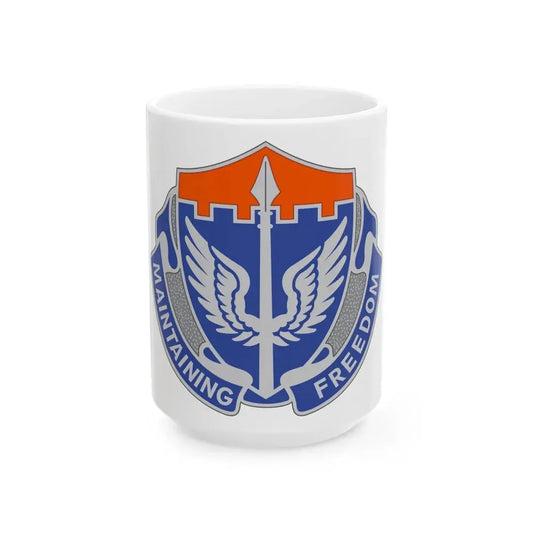 137 Aviation Regiment (U.S. Army) White Coffee Mug 15oz - Go Mug Yourself