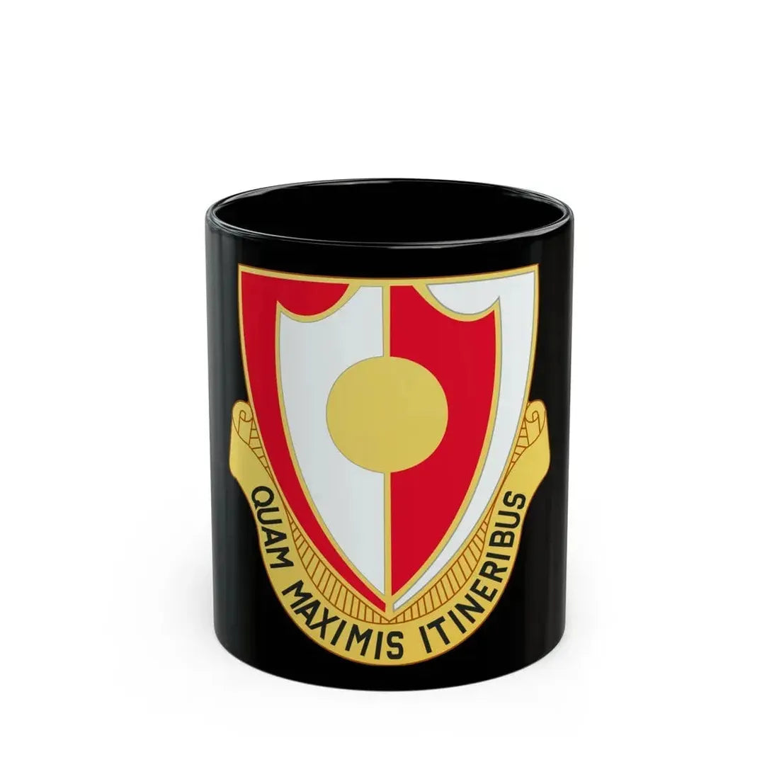 137 Engineer Battalion (U.S. Army) Black Coffee Mug 11oz - Go Mug Yourself