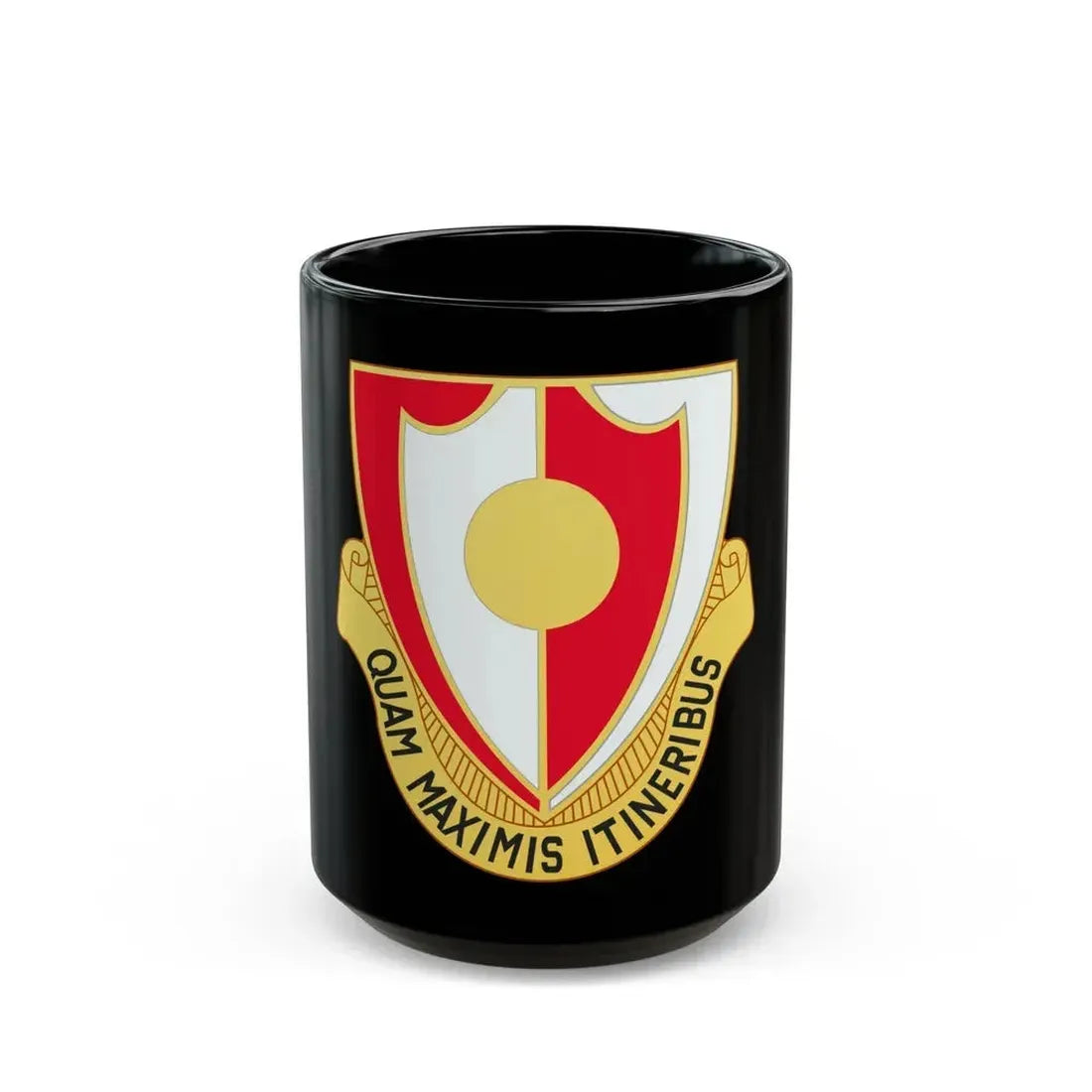 137 Engineer Battalion (U.S. Army) Black Coffee Mug 15oz - Go Mug Yourself