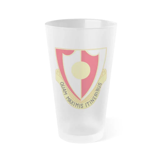 137 Engineer Battalion (U.S. Army) Frosted Pint Glass 16oz Default Title - Go Mug Yourself