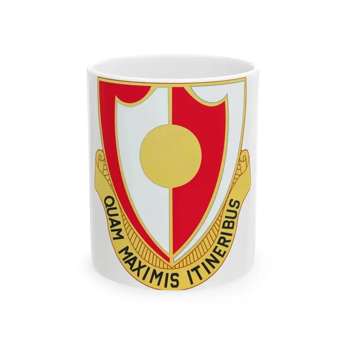 137 Engineer Battalion (U.S. Army) White Coffee Mug 11oz - Go Mug Yourself