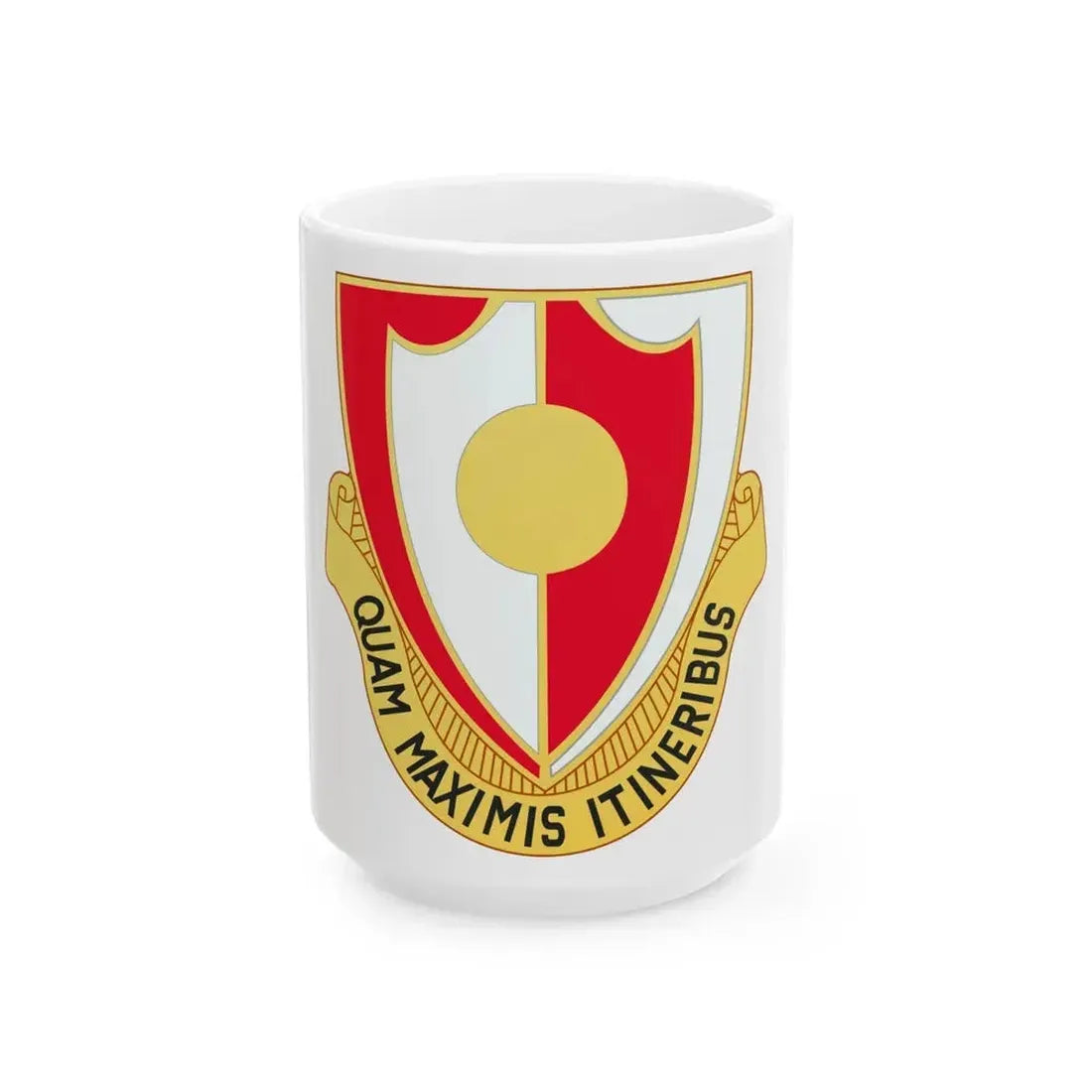 137 Engineer Battalion (U.S. Army) White Coffee Mug - Go Mug Yourself