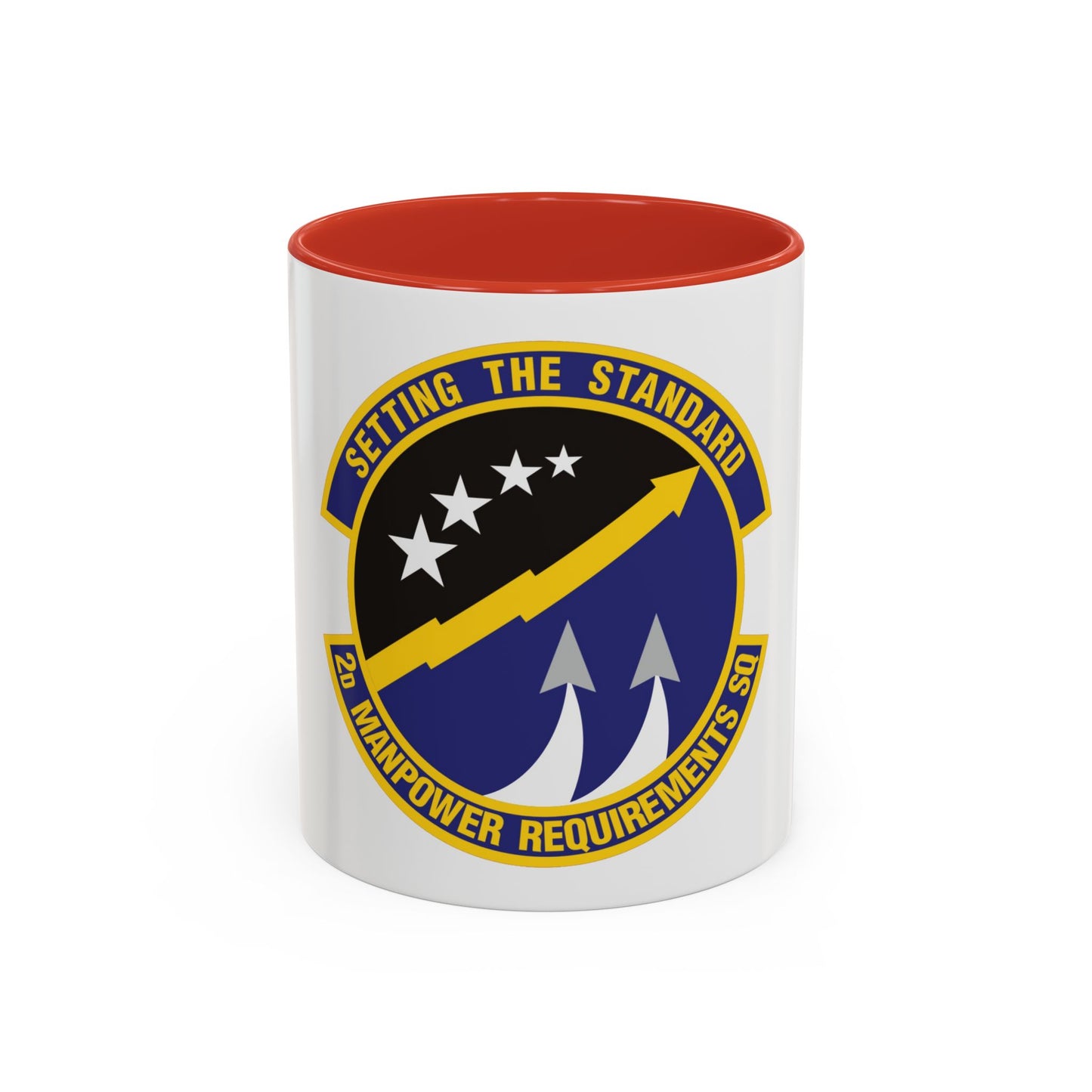 2d Manpower Requirements Squadron (U.S. Air Force) Accent Coffee Mug
