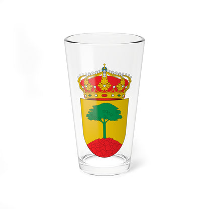 Escudo de Almadrones (Spain) (Coat of Arms) Pint Glass 16oz