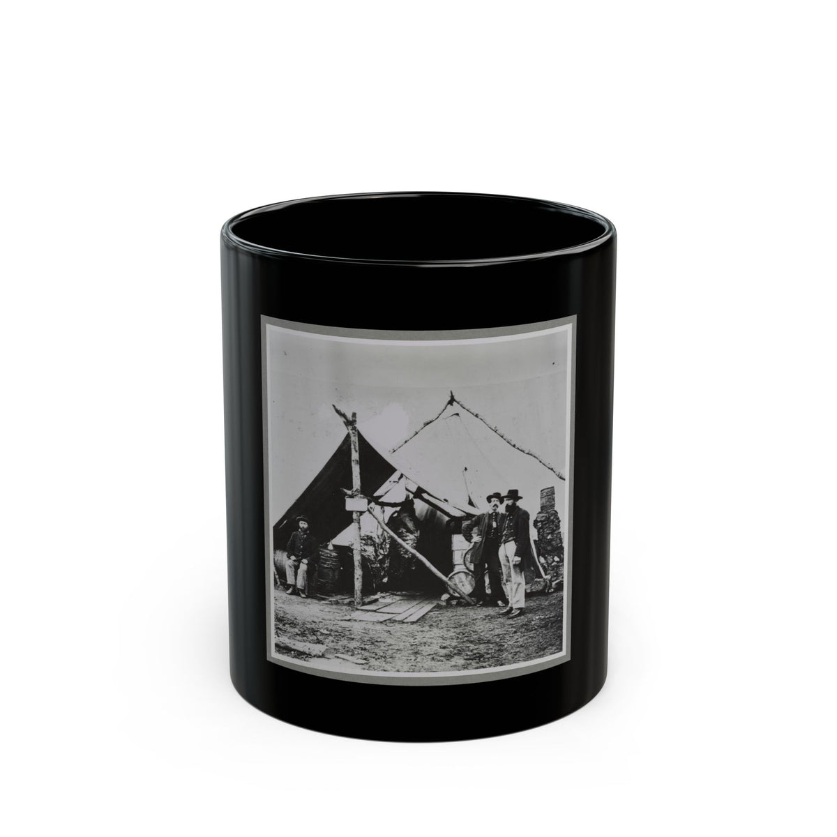 Meat For The Army (U.S. Civil War) Black Coffee Mug