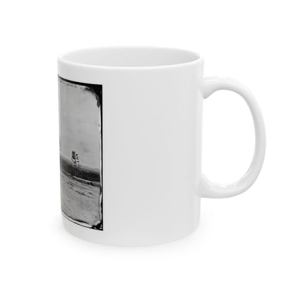 Arlington, Virginia. Light Battery At Fort Whipple (U.S. Civil War) White Coffee Mug