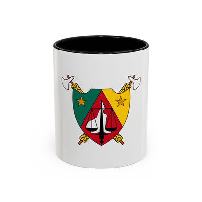 Coat of Arms of Cameroon (1960-1961) - Accent Coffee Mug