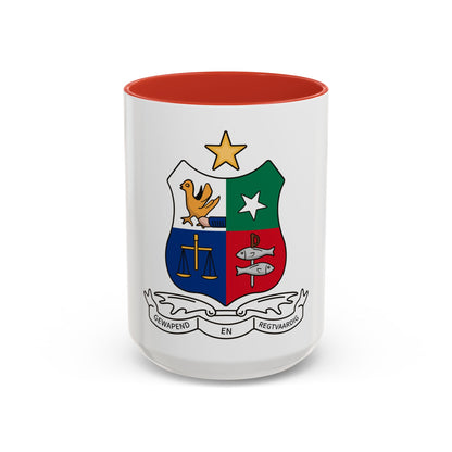 Coat of arms of Stellaland - Accent Coffee Mug