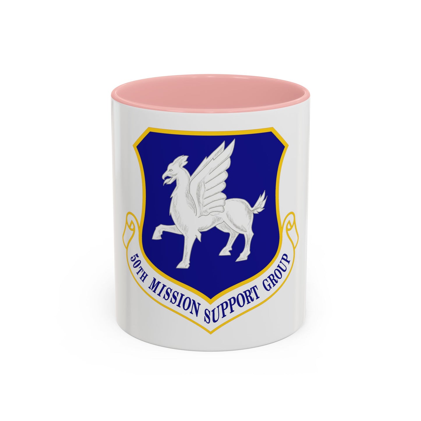 50th Mission Support Group (U.S. Air Force) Accent Coffee Mug