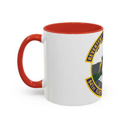 641st Electronic Systems Squadron (U.S. Air Force) Accent Coffee Mug