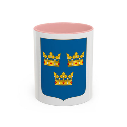 Shield of arms of Sweden - Accent Coffee Mug