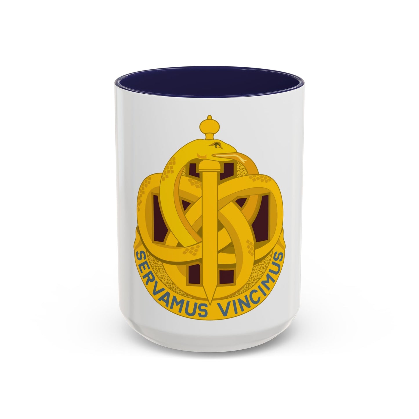 411 Hospital Center (U.S. Army) Accent Coffee Mug