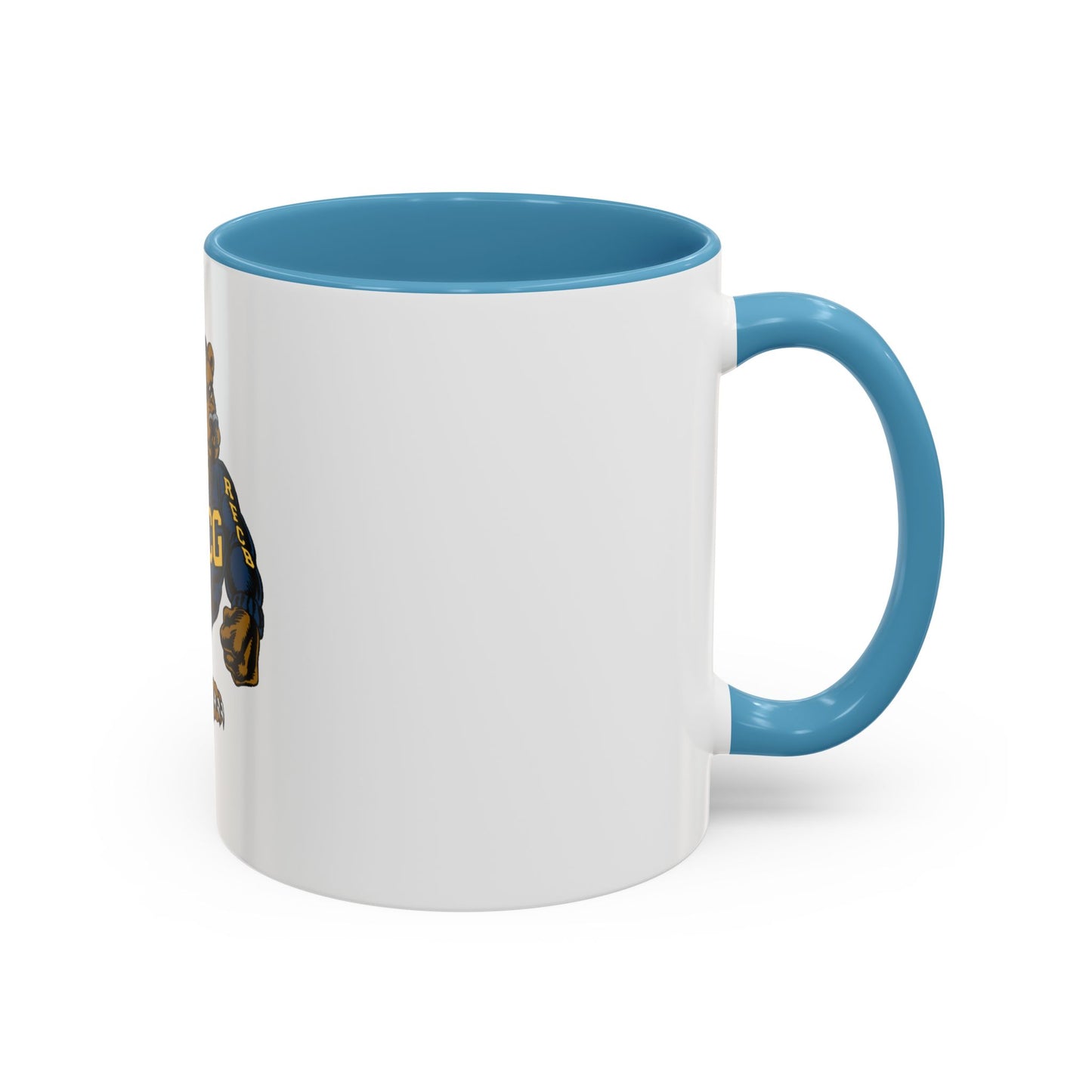 USCG Bear (U.S. Coast Guard) Accent Coffee Mug