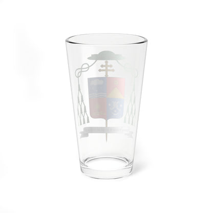 Escudo de Fermín Emilio Sosa Rodríguez (Spain) (Coat of Arms) Pint Glass 16oz