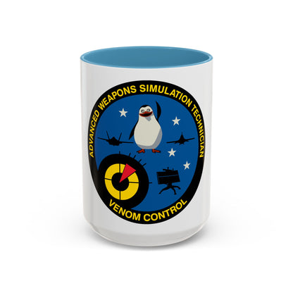 Advanced Weapons Simulation Tech Venom Ctrl (U.S. Air Force) Accent Coffee Mug
