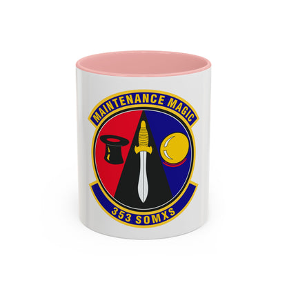 353d Special Operations Maintenance Squadron (U.S. Air Force) Accent Coffee Mug