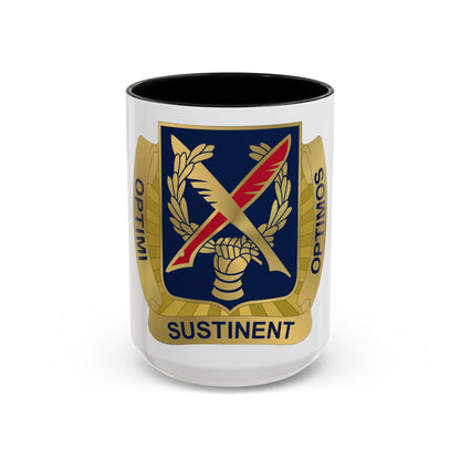 502 Personnel Services Battalion (U.S. Army) Accent Coffee Mug