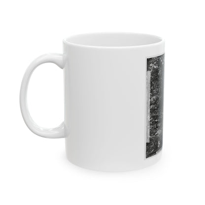Atlanta, Georgia (Vicinity). Spot In Woods Where Gen. James B. Mcpherson Was Killed, July 22, 1864-2 (U.S. Civil War) White Coffee Mug