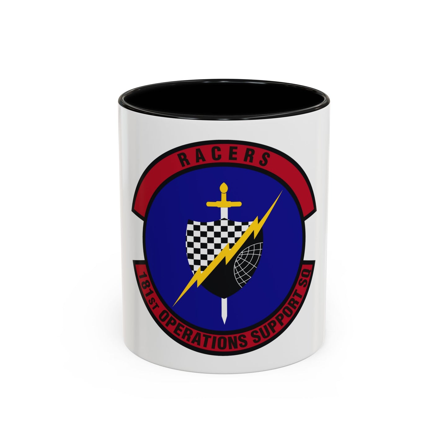181st Operations Support Squadron (U.S. Air Force) Accent Coffee Mug