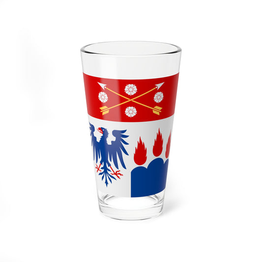 Orebro lan vapenflagga (Sweden) Pint Glass 16oz