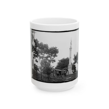 3rd Maryland Infantry, U.S.A. & Latrobe's Battery, C.S.A. Monument, Chattanooga, Tennessee (U.S. Civil War) White Coffee Mug