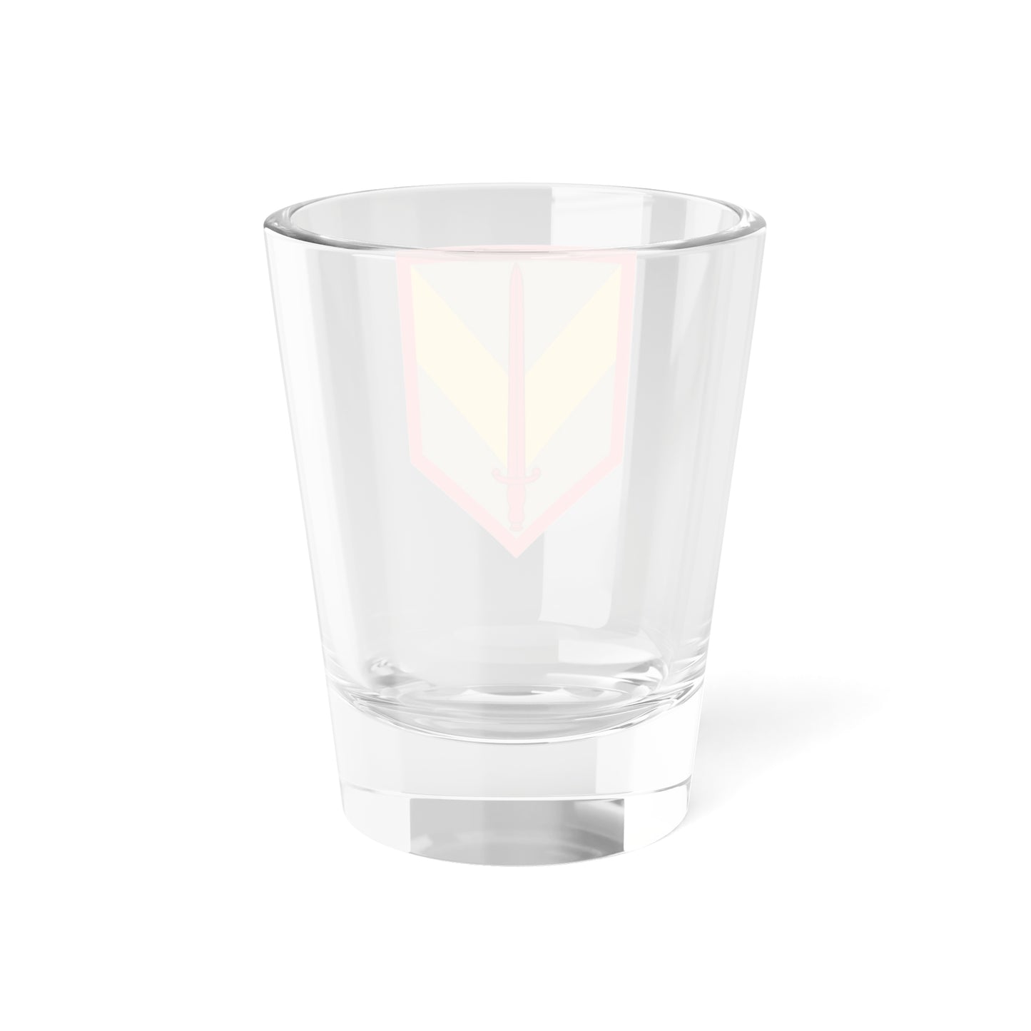 Verre à liqueur 1,5 oz de la 1re brigade de soutien (armée américaine)