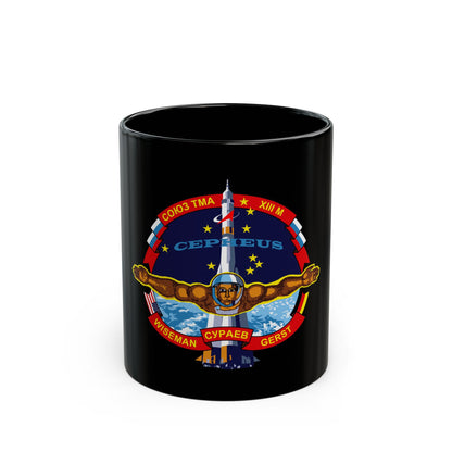 Soyuz TMA-13M (Soyuz Programme) Black Coffee Mug