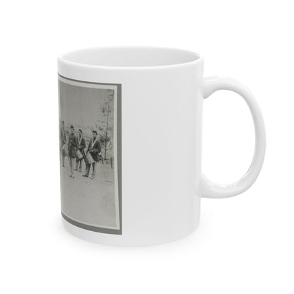 Drum Corps 30th Pa. Infantry (U.S. Civil War) White Coffee Mug