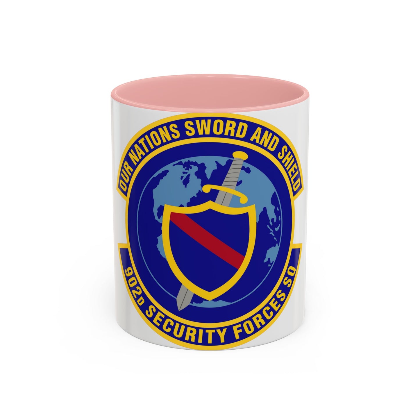 902d Security Forces Squadron (U.S. Air Force) Accent Coffee Mug