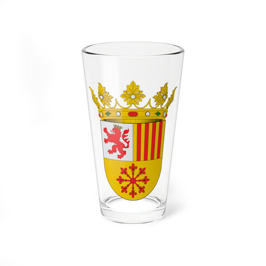 Escudo de Benaocaz (Spain) (Coat of Arms) Pint Glass 16oz