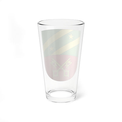 Lancy-coat of arms (Switzerland) (Coat of Arms) Pint Glass 16oz