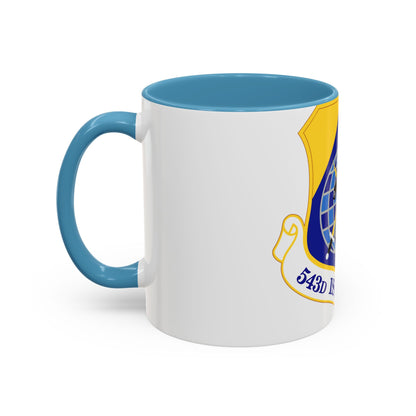 543 Intelligence Surveillance and Reconnaissance Group AFISRA (U.S. Air Force) Accent Coffee Mug