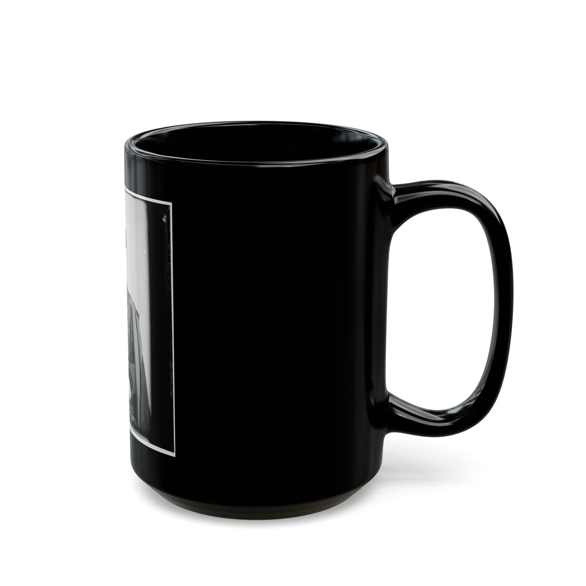 Portrait Of Maj. Gen. Emory Upton, Officer Of The Federal Army (U.S. Civil War) Black Coffee Mug