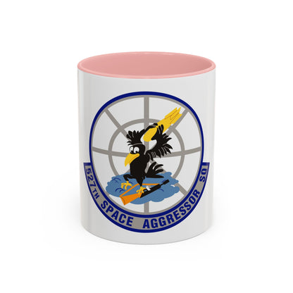 527th Space Aggressor Squadron (U.S. Air Force) Accent Coffee Mug