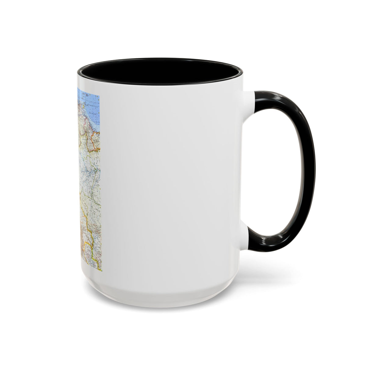 South America - Northwestern (1964) (Map) Accent Coffee Mug