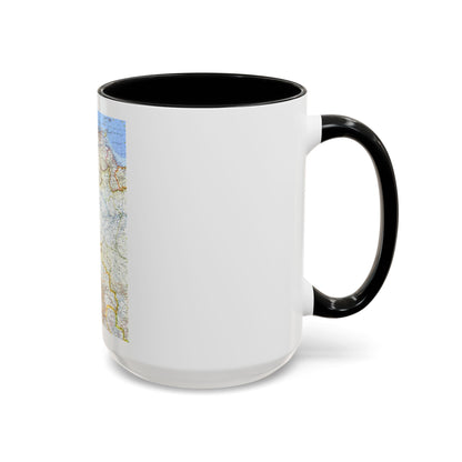 South America - Northwestern (1964) (Map) Accent Coffee Mug