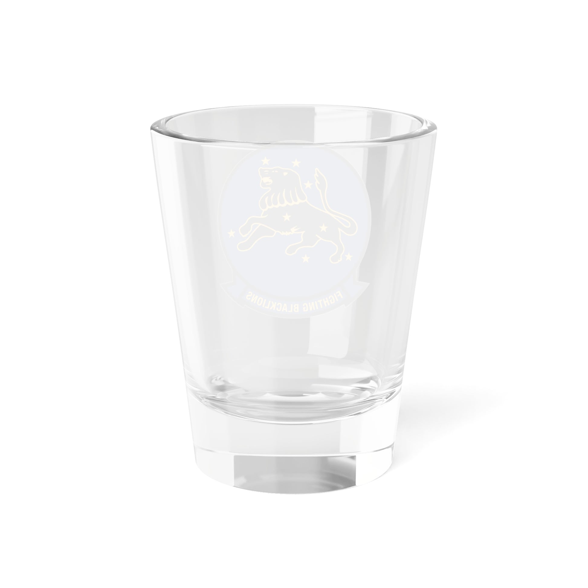 VF 213 Fighting Blacklions (U.S. Navy) Shot Glass 1.5oz-Go Mug Yourself