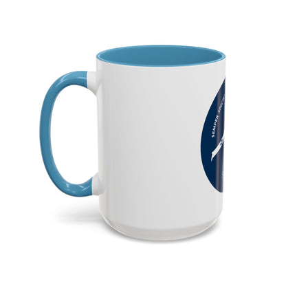 USCG Scan Eagle (U.S. Coast Guard) Accent Coffee Mug