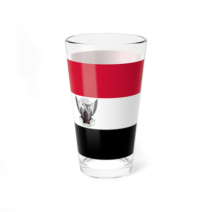 Presidential Standard of Sudan variant (Sudan) Pint Glass 16oz