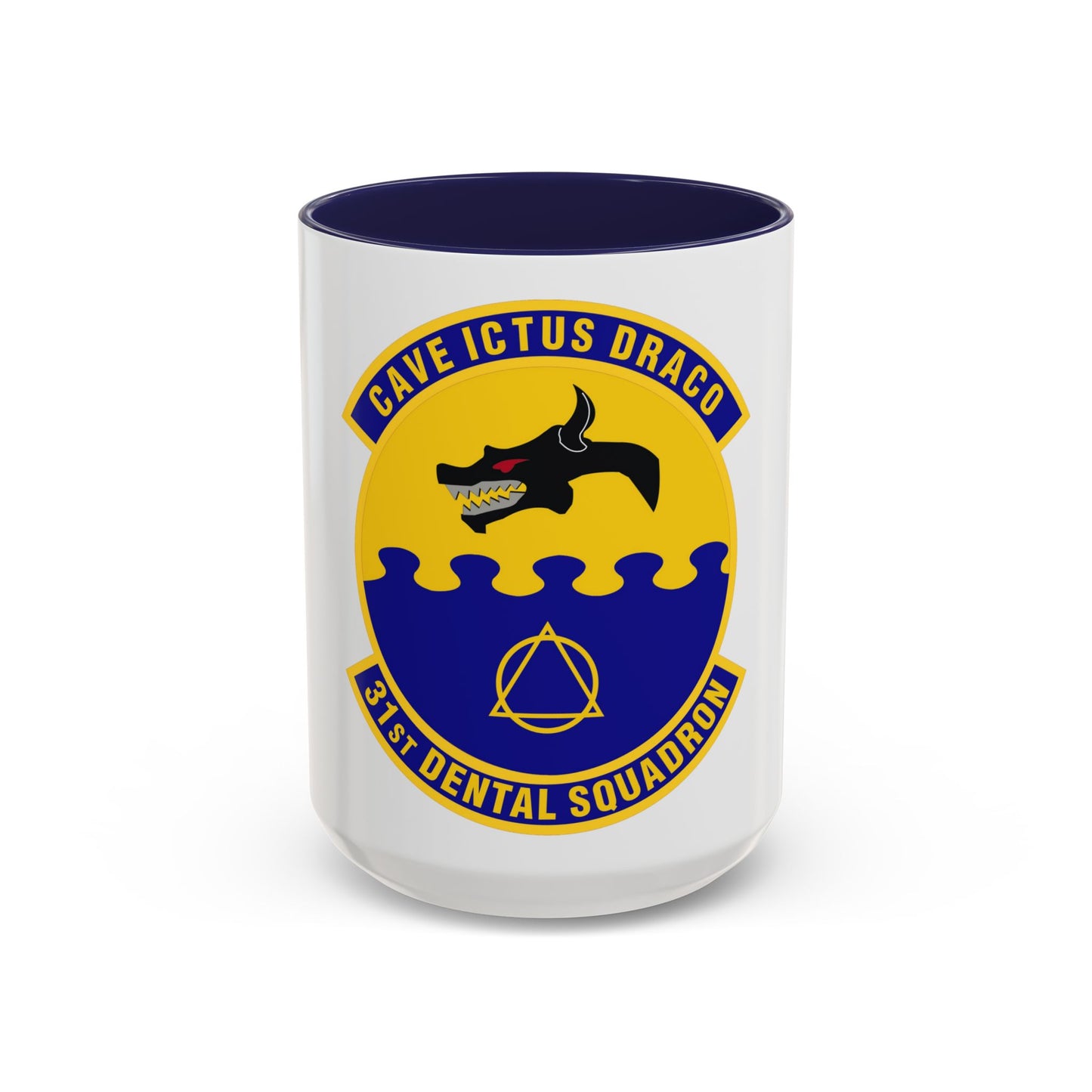 31st Dental Squadron (U.S. Air Force) Accent Coffee Mug