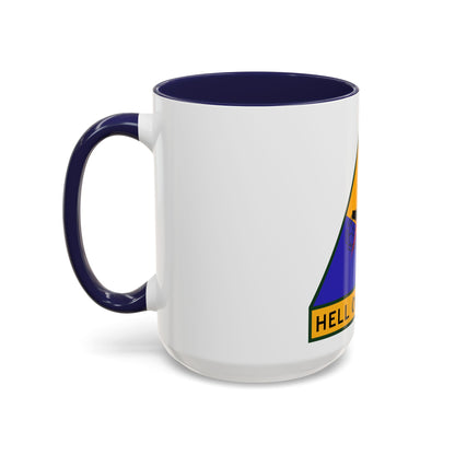 2nd Armored Division (U.S. Army) Accent Coffee Mug