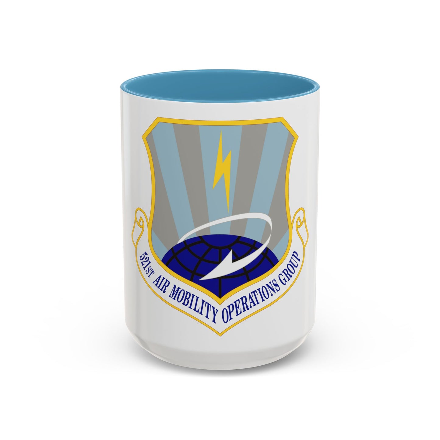 521st Air Mobility Operations Group (U.S. Air Force) Accent Coffee Mug