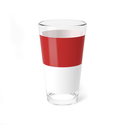 Flag of Karakoszorcsok (Hungary) Pint Glass 16oz