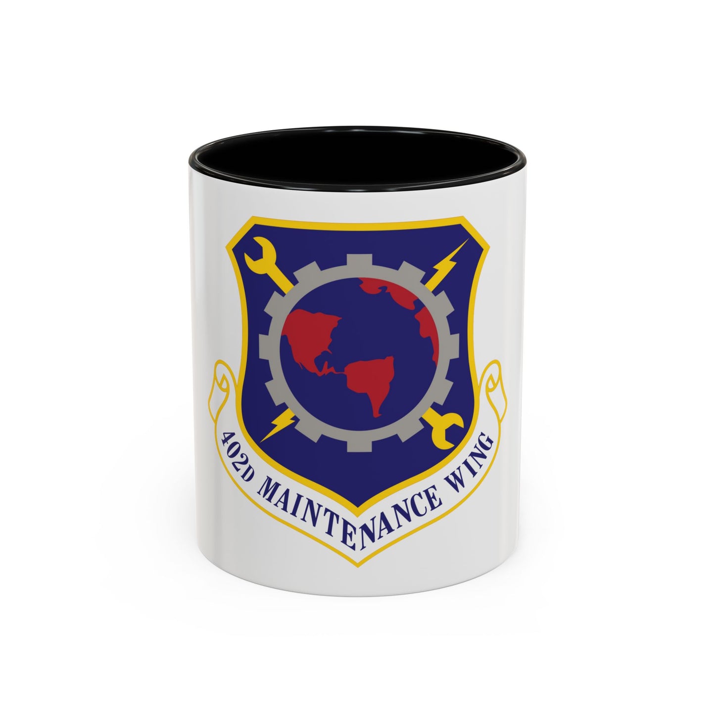 402d Maintenance Wing (U.S. Air Force) Accent Coffee Mug