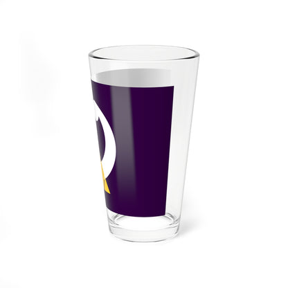 Flag of Namerikawa Toyama PWA version (Japan) Pint Glass 16oz