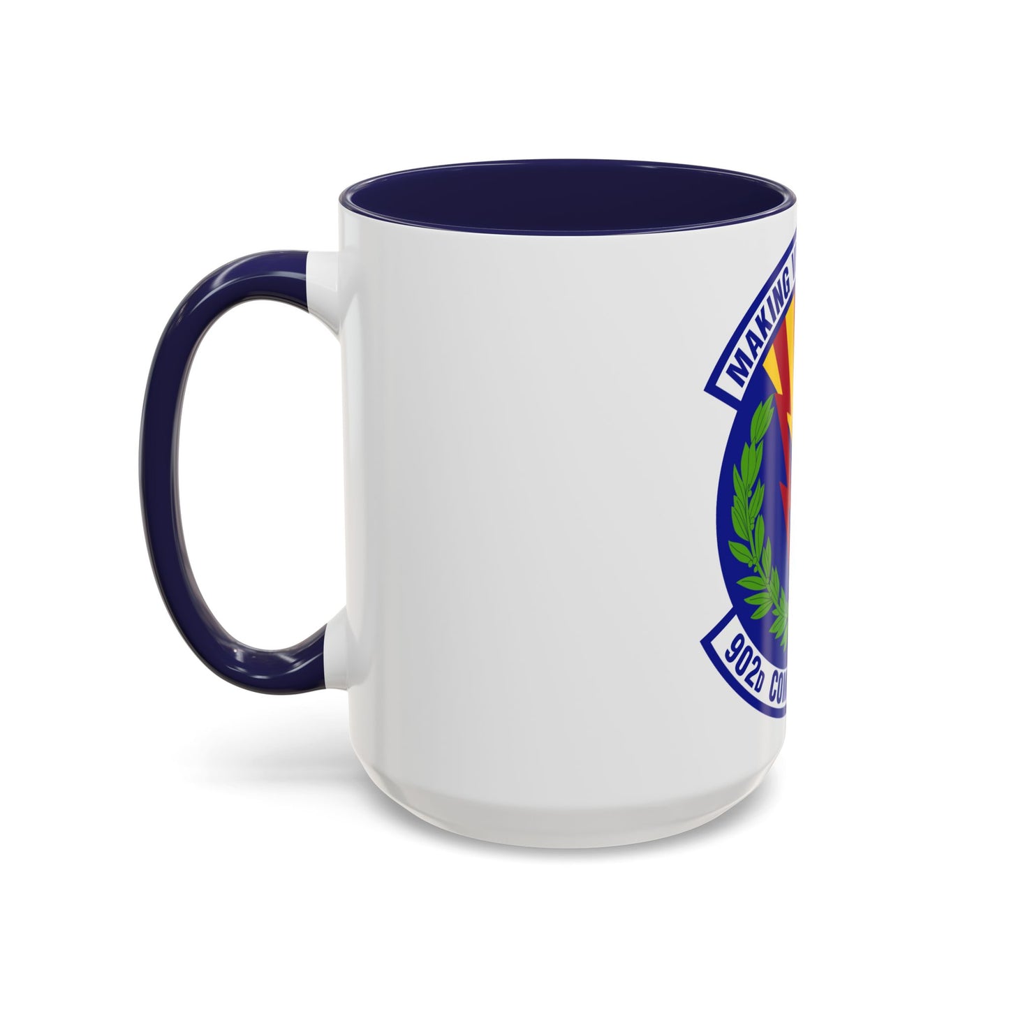 902d Comptroller Squadron (U.S. Air Force) Accent Coffee Mug