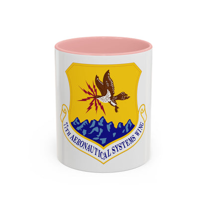 77th Aeronautical Systems Wing (U.S. Air Force) Accent Coffee Mug