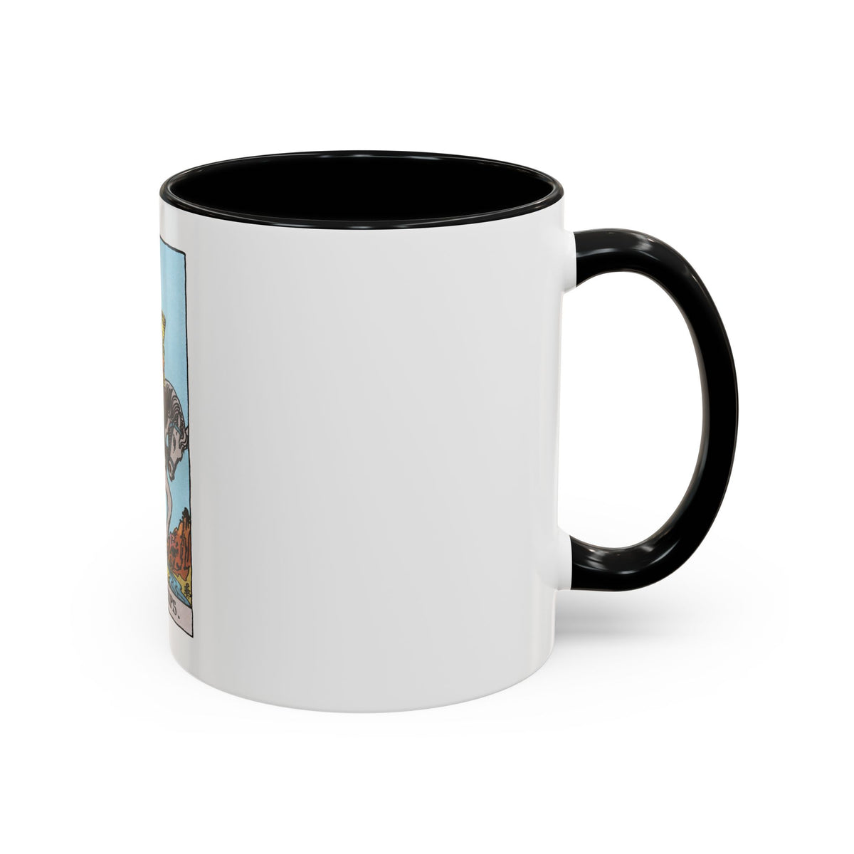 The Knight of Cups (Tarot Card) Accent Coffee Mug